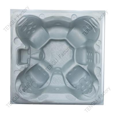 China Spa Shell Manufacturing Acrylic Whirlpool Shell Forming Mold Part Jacuzzi Massage Spa Hot Tub Fiberglass Vacuum Mold for sale