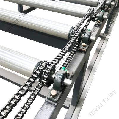 China Easy Operation Acrylic Bathtub Hottub Pool Bath Spa Swimming Pool Production Line Roller Conveyor for sale