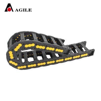 China Anti-Corrosion 38*100 Mm VMTK Bridge Type Flexible Power Chain For CNC Machine for sale