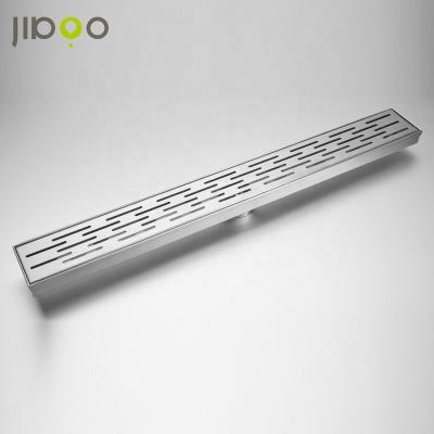 China Various Pattern Modern Linear Stainless Steel Floor Drain Shower Grate for sale