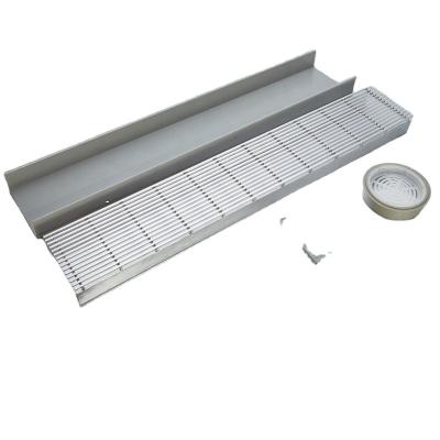 China Modern Economy UPVC Channel Floor Drain for sale