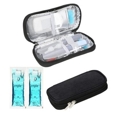 China Waterproof Portable Waterproof Medical Ice Pack Insulated Cooler Frame Insulin Cooler Travel Supplies Medical Diabetic Bag Filter for sale