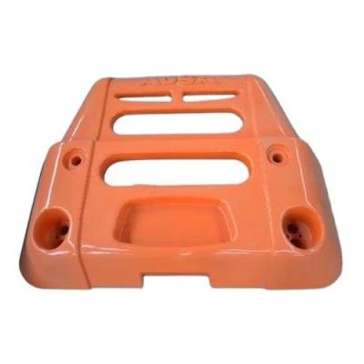 China Garment Shops 1-20 Ton Metal Cast Iron Counterweight Forklift Counterweight Machinery Parts for sale