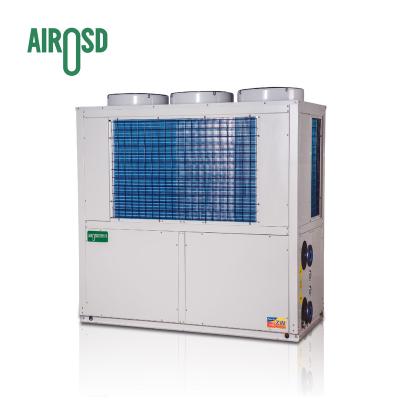 China Outdoor Commercial 70KW Circulating School Hospital Energy Saving Hot Water Heat Pump for sale