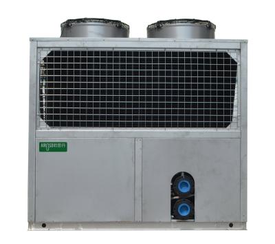 China Outdoor Commercial Stainless Steel 90KW Shell Swimming Pool Heat Pump For Marine Fish Culture Pool Titanium Tube Heat Exchanger for sale