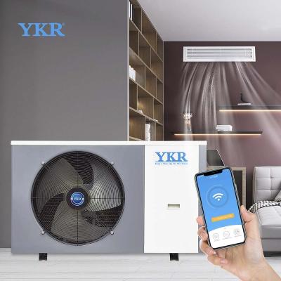 China Car Air Source Air Conditioner Smart Wifi Control Heat Pump Customized Evi Home Heating Cooling Heat Pump for sale