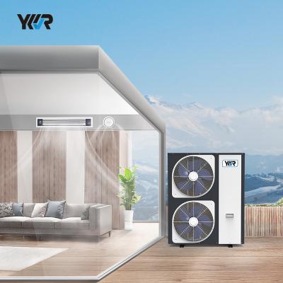 China R32 car heat pump Poland Russia Belgium 8KW 10kW DC EVI heat pump WIFI Europe ERP A+++ air to water heat pump for sale