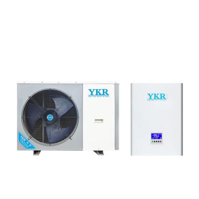 China YKR car split air to air heat pump heat pump air to water inverter heat pump R32 R410 for sale