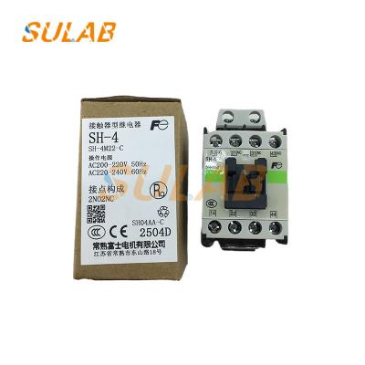 China Fuji Elevator Spare Parts AC Contactor SH-4 AC220V AC220V AC380V for sale