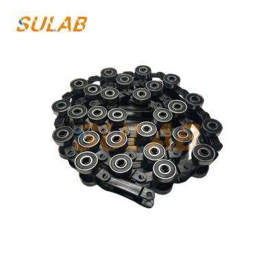 China Kone Escalator Black Rotary Chain 17 22 24 27 Links With Bearings for sale