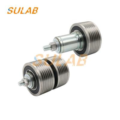 China  3300 3600 Elevator Traction Roller Steel Belt Pulley Roller Wheel 57613299 for sale