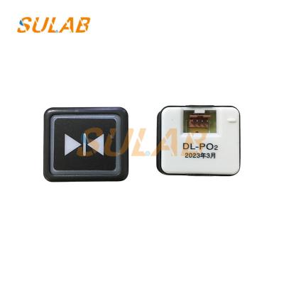 China DL-P02 Hitachi Elevator Lift Button Cop Lop Press Push Button for sale