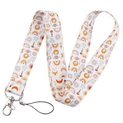 China Promotional Gift Giveaways OEM Customized Logo Sublimation Polyester Nylon Lanyard Printed With Logo Custom for sale