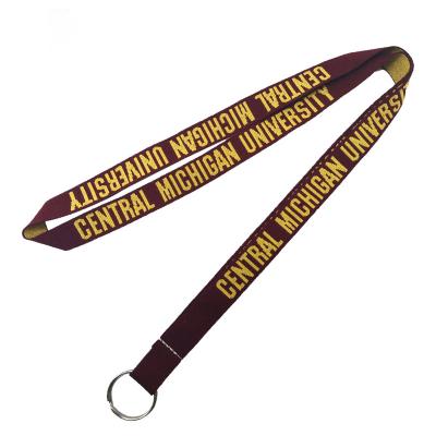 China Custom Loose Sublimation Gift Key Chain Lanyards Promotional Gifts With Logo Custom Polyester Lanyard for sale