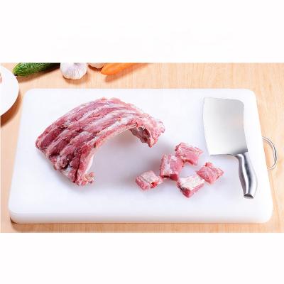 China Viable Manufacturers Selling White PE Chopping Board Chopper Safety Square Plastic Cutting Board for sale