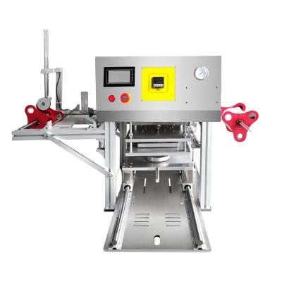 China Small Semi Automatic CLOTHING Production Capacity Cup Sealing Machine for sale