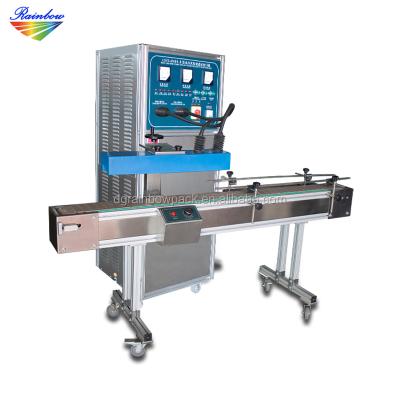 China Beverage Factory Price Continuous Water Cooling Induction Aluminum Foil Sealer Machine for sale