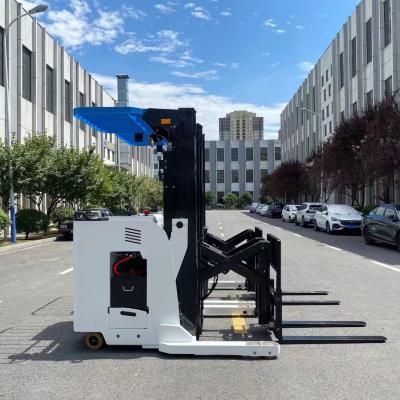 China Chinese Single Scissor Reach Forklift 600kg-2000kg with 51.2V/320AH Battery Capacity for sale