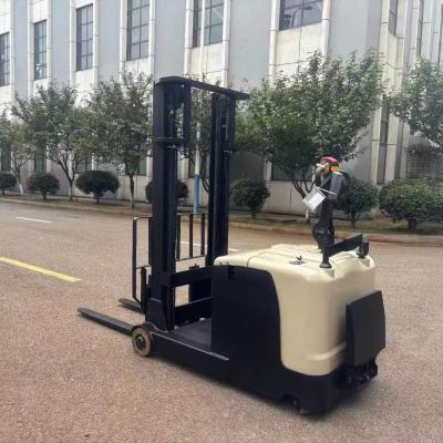 China 60V Electric Reach Truck 1t 1.5t 2t 2.5t with 6m 8m 12m Lift and Side Shifter Function for sale