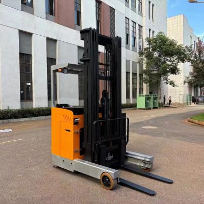 China HJH Electric Reach Truck Forklift 1000kg 1500kg 2000kg Full Electric 1.5m 2m Lifting for sale