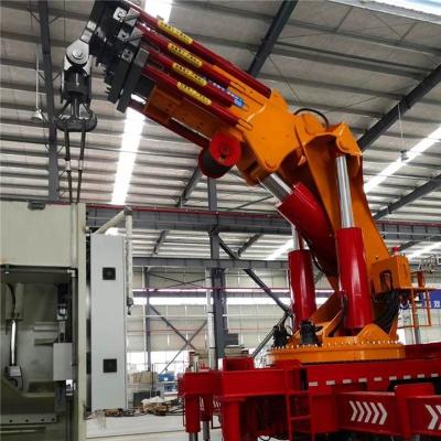 China 11000kg Truck Mounted Crane with 8 Ton 10 Ton 20 Ton 30 Ton Telescopic Knuckle Boom Crane for sale