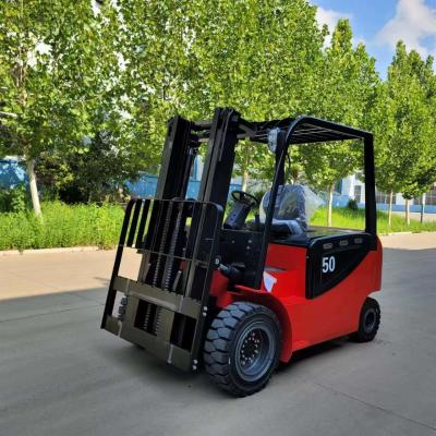 China 4.5ton 5ton 6ton 7ton ODM Electric Forklift Clamp Forklift CPD50-50 CPD50-30 with OHTHRT for sale