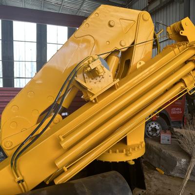 China 20 Tons Capacity Hydraulic Truck Mounted Crane for Suitable Excavator ton howo truck for sale