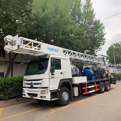 China 600 Meters DTH and Reverse Circulation Water Drilling Rig for Oil Field Drilling for sale