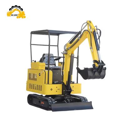 China Mini Excavator Heavy Duty Excavator Earth Moving Machinery 1.7 Ton Mini Loader Excavator for sale