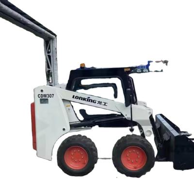 China JC65G JC65GH Manual Skid Steer Loader Dual for Home Construction and 4-Wheel-Driving for sale