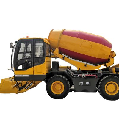 China 2 Cubic Meters Capacity Full Automatic Mobile Mixer Truck with Hydraulic Pump Others for sale