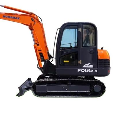 China Newly Launched Low Emission DX65PC-9 Hydraulic Excavator Loader for Construction for sale