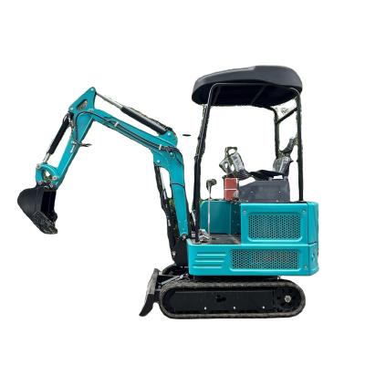 China 1 Ton Hydraulic Tracked Excavator Mini Digger for Construction Works Diesel Excavator for sale