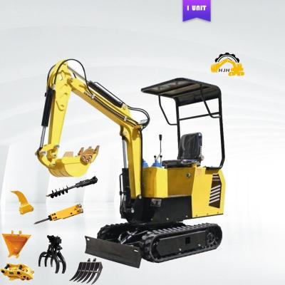 China 38KN Arm Digging Force 0.8 Ton Towable Backhoe Mini Excavator R308 for Household Adults for sale