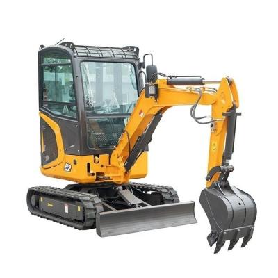 China 1t 2t Wheel Trackhoe Mini Small Trench Digger for Sales at Large-Scale Manufacturing Plant for sale