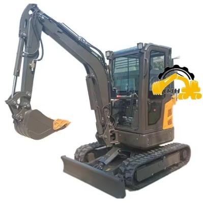 China Complete Hydraulic System HJH Small 1Ton 2Ton Crawler Excavator for High Reliability for sale