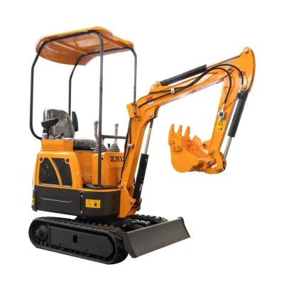 China Small Farm Digger with Pump Gearbox Gear 3.5 Ton Kubota Engine Yellow Mini Excavator for sale