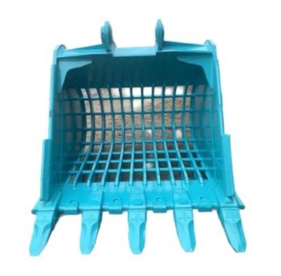 China SK400LC SK600 Excavator Attachments Skeleton Bucket Riddle Excavator Bucket Latest Type for sale