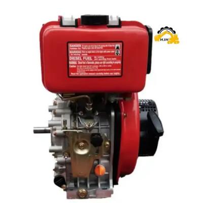 China 100% motor diesel de un cilindro de 10 hp 12 hp 18 hp 32 hp 6 hp para talleres de materiales de construcción en venta