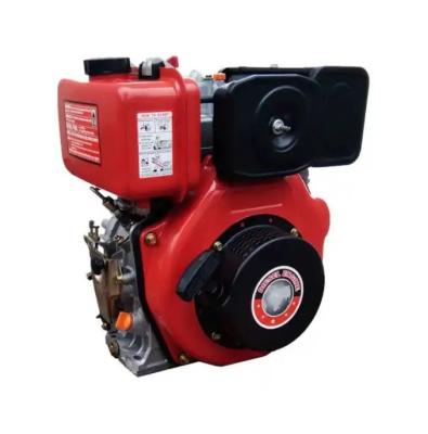 China 12hp 246cc Single Cylinder Air Cooled Mini Diesel Engine for Food Beverage Shops for sale