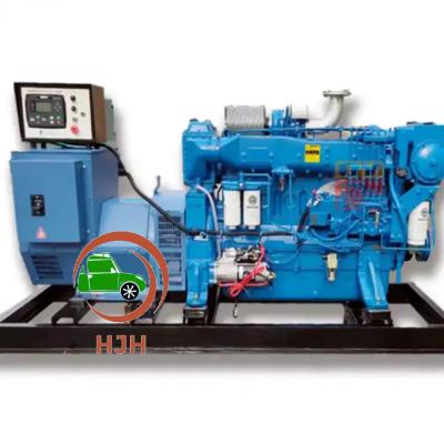 China WEICHAI WP10CD264E Dieselmotor 350 pk Marine generator assemblage voor productie-installatie Te koop