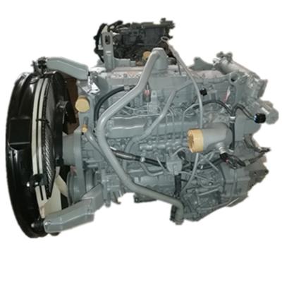 China Baumaschinen 4HK1 Dieselmotor Komplettmontage Baggermotor Motor von oben zu verkaufen