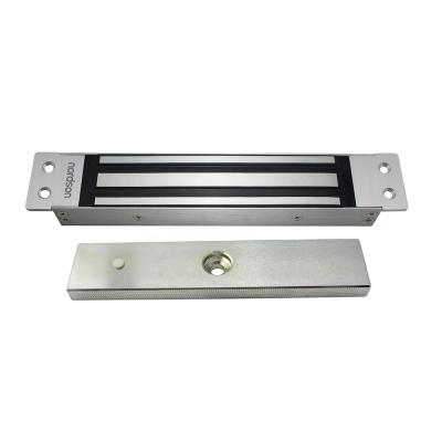 China 380KG 800LBS Alloy Aluminum Security Iron Wooden Door Magnet Recessed LED Single Door 12V Electric Magnetic Electromagnetic Lock for sale