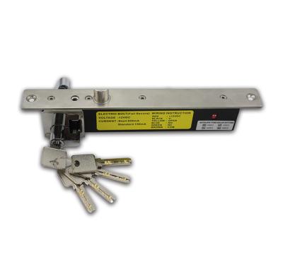 China 304 Stainless Steel Electric Bolt Lock With Reversible Beveled Latch Bolt NI-400TO for sale