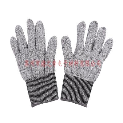 China High Performance Occupational Safety Non Slip Working Level 5 Cut Resistant Gloves for sale