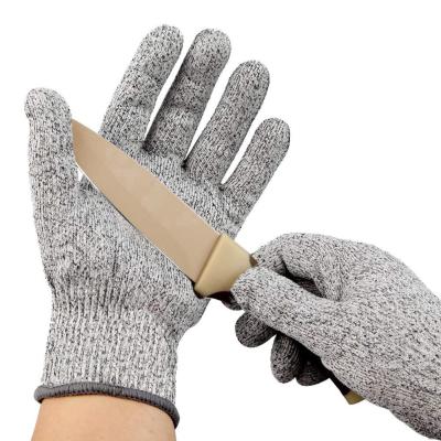 China Manufacturer Safety Gloves Gray Heat Cut Resistant Non-Slip Anti-Cut Working Gloves for sale