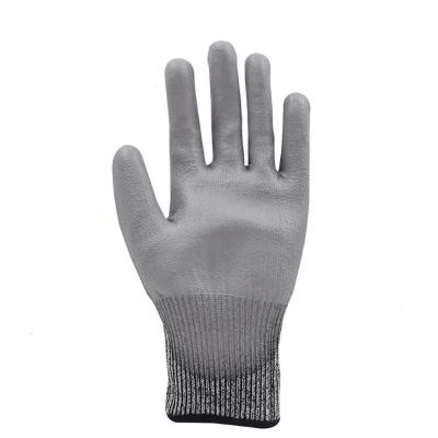 China Best Non-slip Factory Selling PU Coated Heavy Duty Knife Carbon Fiber Protection Glove for sale