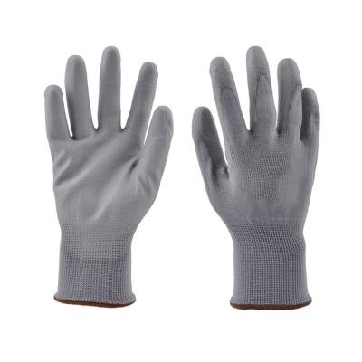 China Non Slip Level 5 PU Coated Anti Cut Hand Protection Cut Resistant Industrial Work Gloves for sale