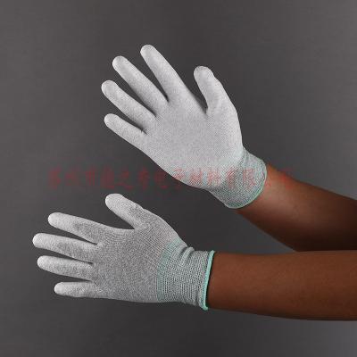 China Non Slip Non Slip Lint Free Palm Fitted Gloves Breathable Industrial Working Glove for sale