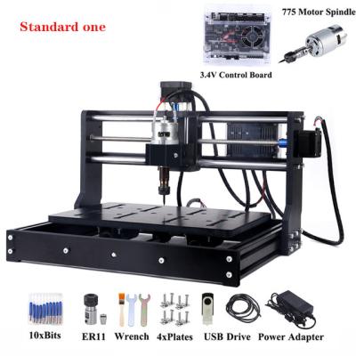 China Automated Loading of 2022 Upgraded 3020 CNC Engraver er11 Machine DIY Router Wood Router Cutter Laser Engraving Use with Off-Line GRBL Control Support. for sale